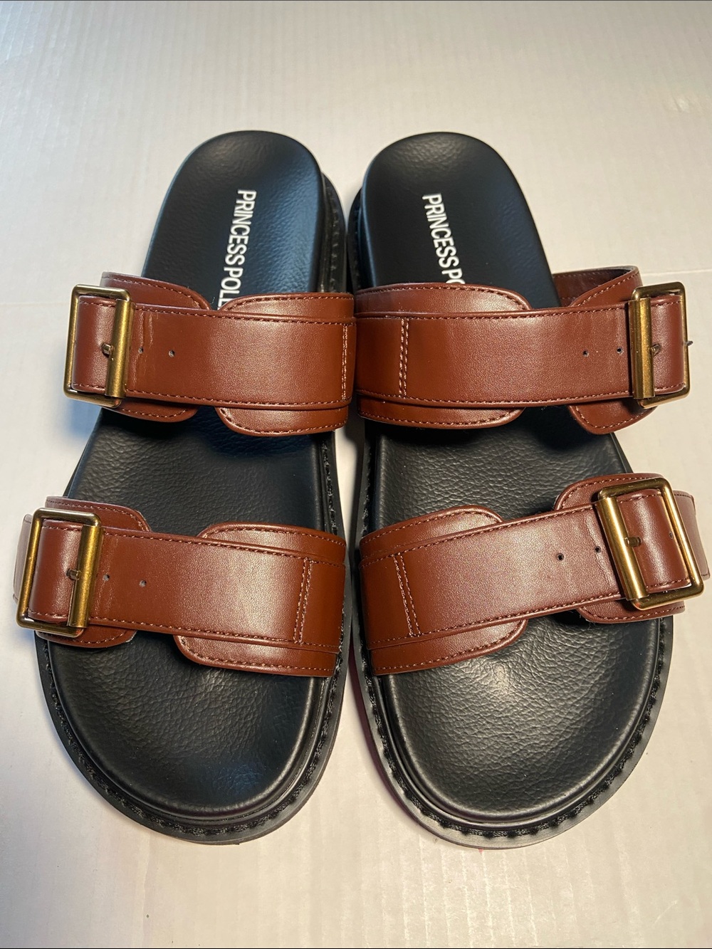 Princess Polly Ma Belle Slides NWOT
